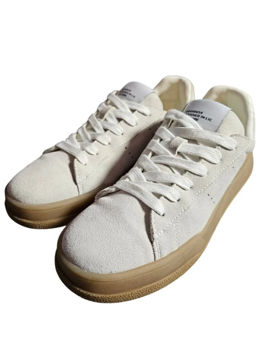Steve Madden Strive Upper Suede Low Top Gum Sole Sneakers Women Size 9M - Picture 6 of 11